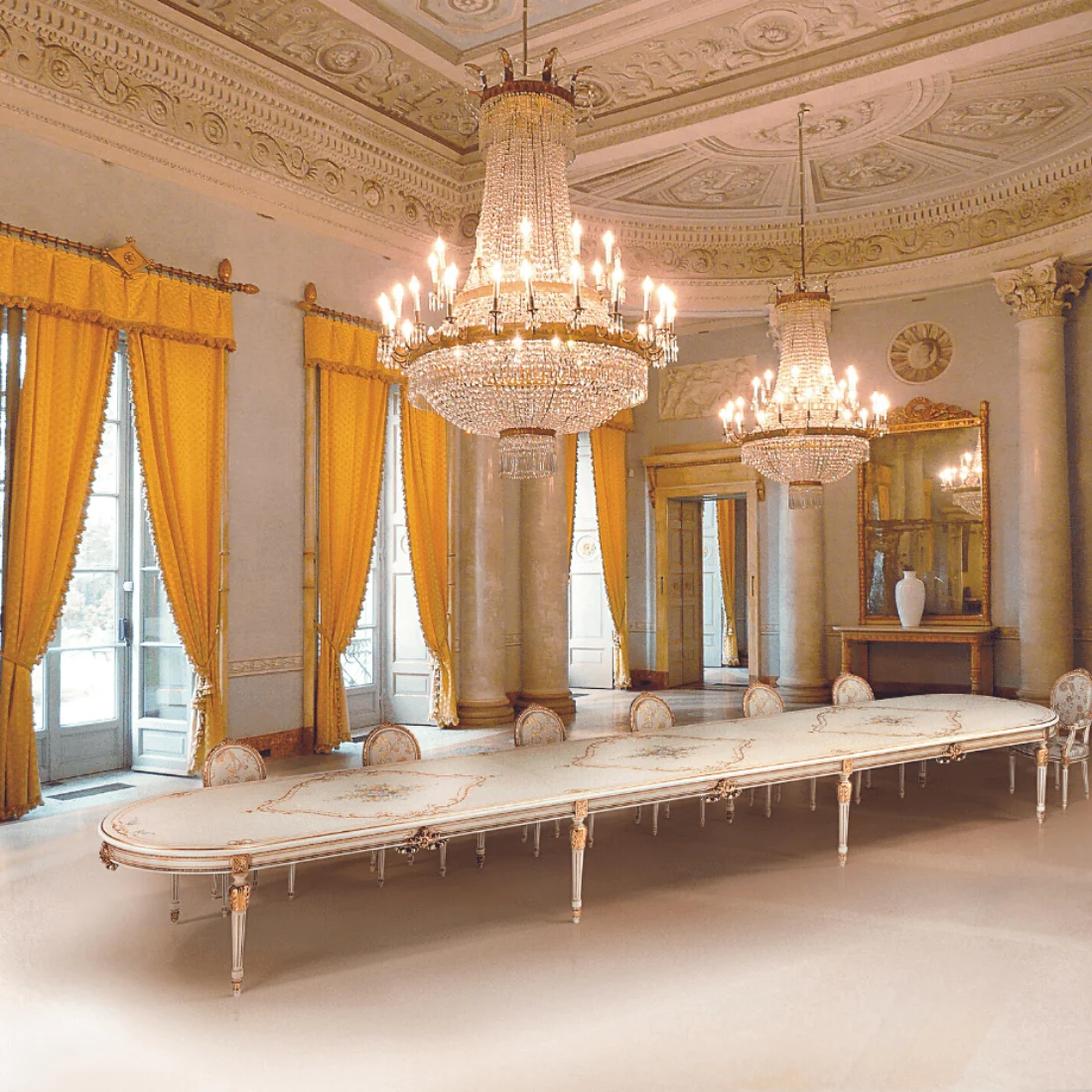 Grand Italian dining room